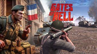 DÉFENSE SPORTIVE AVEC LES FRANÇAIS ! - France - CTA Gates of Hell Libération + mod Valour