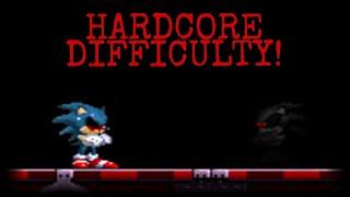 Sonic.exe Tower of Millennium Remastered | Passing the game in HARDCORE DIFFICULTY!