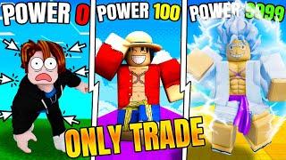 ANIME CLICKER FIGHTER, BUT I CAN ONLY USE TRADING PETS | ROBLOX