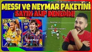 2014 NEYMAR ve 2005 MESSI PAKETLERİNİ SATIN ALIP DENEDİM! ALINIR MI? İLK eFootball Mobile 2025 MAÇIM