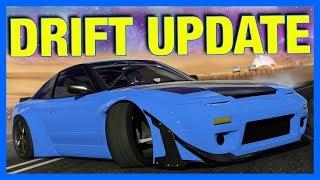 Forza 7 Online : NEW DRIFT SUSPENSION GAMEPLAY!! **Crazy Drifting Angle**