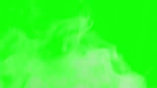 Vapor or Smoke Explosion on Green Screen