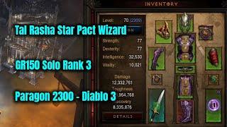 Season 32 Tal Rasha Meteor Wizard Rank 3 - Diablo 3