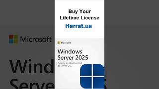 Buy Windows Server 2025 license key (Lifetime  / 50 Users)