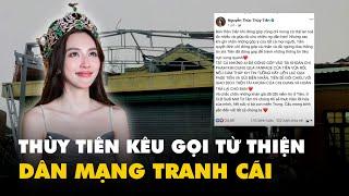 Vì sao Hoa hậu Thùy Tiên ngừng kêu gọi quyên góp hỗ trợ đồng bào miền Trung?