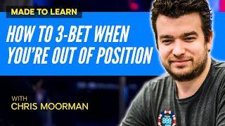 Made To Learn: 5 Tips for 3-Betting Out Of Position