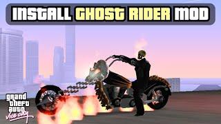 How to install Ghost Rider Mod in GTA Vice City | Ghost Rider Mod for GTA VC