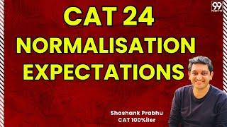 CAT 24 Normalisation Expectations | Shashank Prabhu