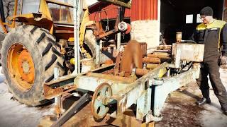 REVIVING the Forgotten Sawmill - Old Rusty Laimet 100