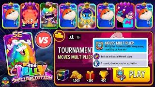 JELLY CONQUER x2 TOURNAMENT Match Masters: 16 PLAYERS MOVES MULTIPLIER