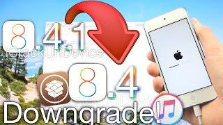 Downgrade iOS 8.4.1 to iOS 8.4 & TaiG Jailbreak - ANY iPhone, iPad & iPod Touch Untethered