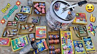 Crackers Testing video | Bullet Bomb Crackers Testing 2022|Sutli Bomb Diwali Crackers Testing 2022