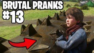 Brutal Pranks on NPCs #13 | Red Dead Redemption 2