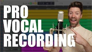 PRO Vocal Recordings in 4 Steps | The ULTIMATE GarageBand Beginner's Guide (Pt 18)