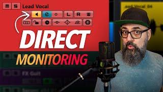 Recording with or without Direct Monitoring? | CUBASE TIPS