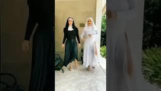 Epic Nun Dance 🩰🩰#shorts #tiktok