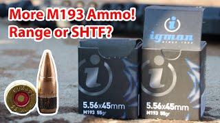 5.56x45mm, 55gr FMJ, M193, Igman