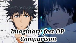 To Aru Majutsu No Index Imaginary Fest Opening Comparison