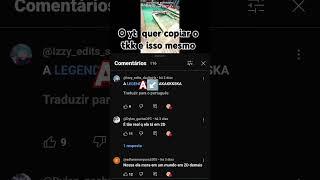 O comentário azul achei que so tinha no tiktok 