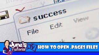3 Easy Steps:  How to Open .Pages Files on a Windows PC:  If you don't own a Mac!