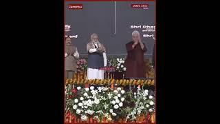 PM Modi inaugurates and lays the foundation stone of multiple development projects in Jammu