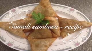 Somali sambusa - recipe