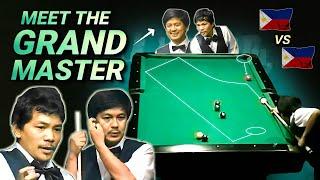 When "The Master" Efren Reyes meets the "GRANDMASTER" Jose Parica.