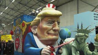 Cologne Carnival floats take aim at Trump, Musk, Zelenskyy and others