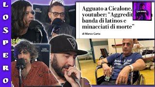 IL CERBERO PODCAST COMMENTA CICALONE AGGREDITO IN UNA RISSA CON I BORSEGGIATORI NELLA METRO DI ROMA!