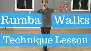 Rumba Walks Technique (International Style) - Most Important Elements