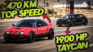 YENİ DRAG KRALI İNANILMAZ - 2023 TAYCAN CROSS - Forza Horizon 5