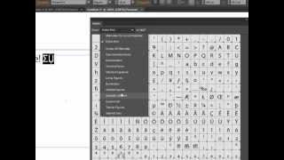 Glyphs: Adobe Illustrator