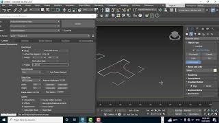 3ds Max 2023 Shapes: Extended Splines