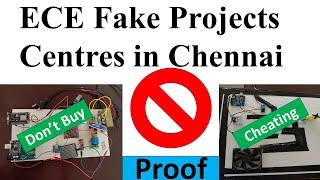 ECE Fake Engineering Project Center Chennai | Don't Buy Projects for ECE final year projects | 2021