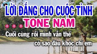 Karaoke Lời Đắng Cho Cuộc Tình Tone Nam ( Em ) Nhạc Sống Kim Liễu