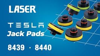 Jack Pads for Tesla 3, Y, S & X | 8439 & 8440 | Laser Tools |
