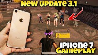 IPHONE 7 PUBG TEST IN 2024  3.1 New Update Gameplay  | PUBG MOBILE