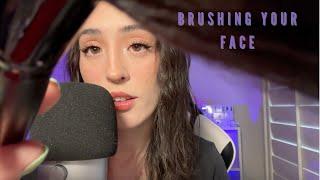 ASMR | Face Brushing That Will Make You Sleepy