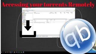 How To Access Your Torrents Remotely!