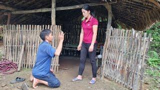 single mom; Harvest sugarcane to sell - be attacked by bad people / Chúc Thị Lánh