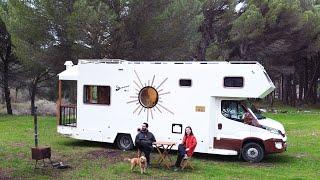 CAMPING ON THE PLATEAU WITH OUR TRUCK CARAVAN