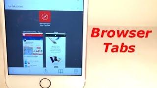 BrowserTabs - Cydia Tweak