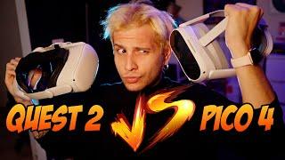 Quest 2 VS Pico 4: qual è il VISORE VR MIGLIORE?