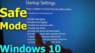 How to enter Safe Mode under Windows 10 (2 methods)