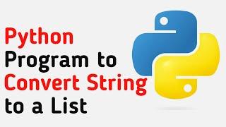 How to convert String to List in Python | Python Tutorial 2023