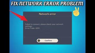 Fix Genshin Impact App Network Error(Failed To Connect) Problem|| TECH SOLUTIONS BAR