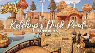 Ketchup's Duck Pond Speed Build | Animal Crossing New Horizons -