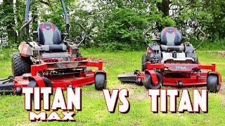 Toro Titan MAX Vs. Toro Titan MyRide! Same Price, How Are They Different?