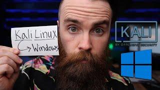 Kali Linux on Windows in 5min (WSL 2 GUI)